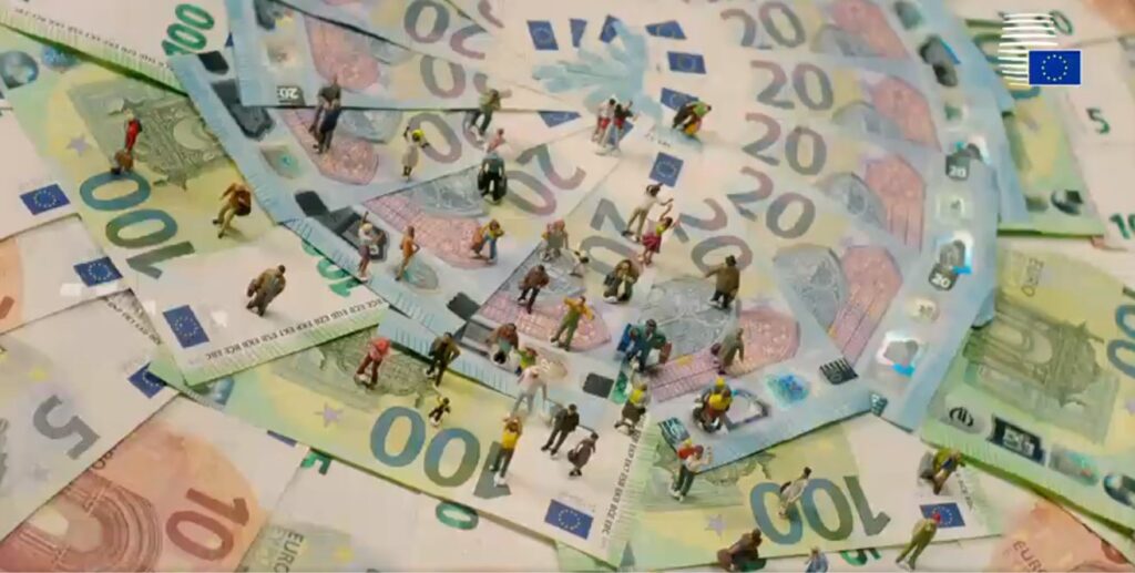 Fabio Panetta (BCE) “Allo studio euro digitale” e “No rischi Covid da banconote” consiglio europeo 0