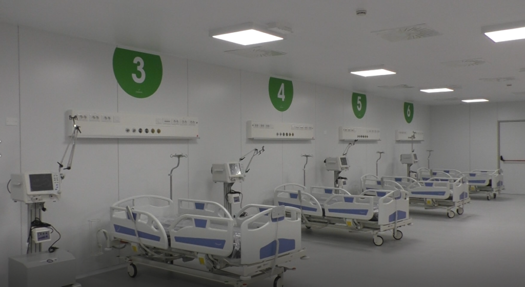 Milano, siamo stati nel nuovo ospedale anti Covid in Fiera letti ospedale fiera milano